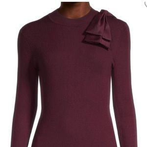 Ted Baker size 3 (fits a US6-8) fitted long sleeve in plum
